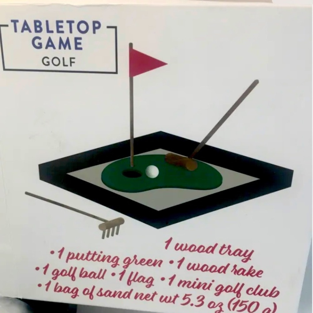 {NEW}  Horizon Table Top Zen Golf Game